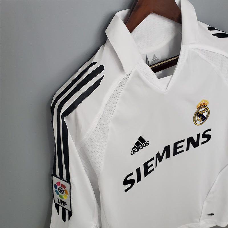 Camisa Real Madrid Home 2005/2006 - Versão Retro