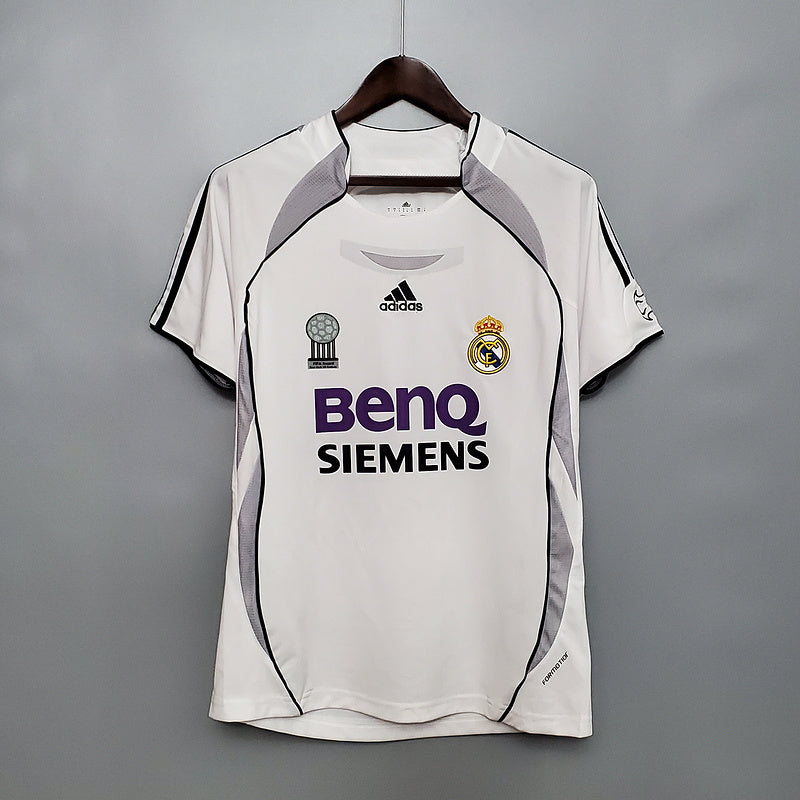 Camisa Real Madrid Home 2006/2007 - Versão Retro