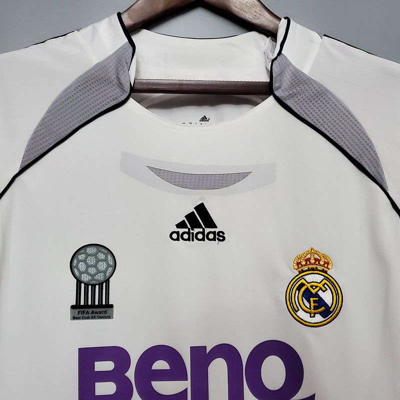 Camisa Real Madrid Home 2006/2007 - Versão Retro