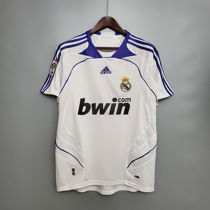 Camisa Real Madrid Home 2007/2008 - Versão Retro