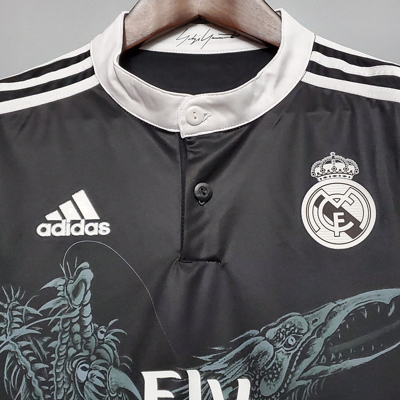 Camisa Real Madrid Edição Especial Black 2014/2015 - Versão Retro