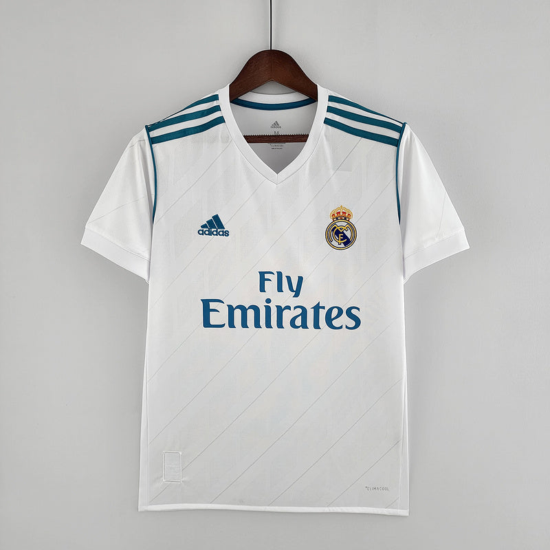 Camisa Real Madrid Home 2017/2018 - Versão Retro