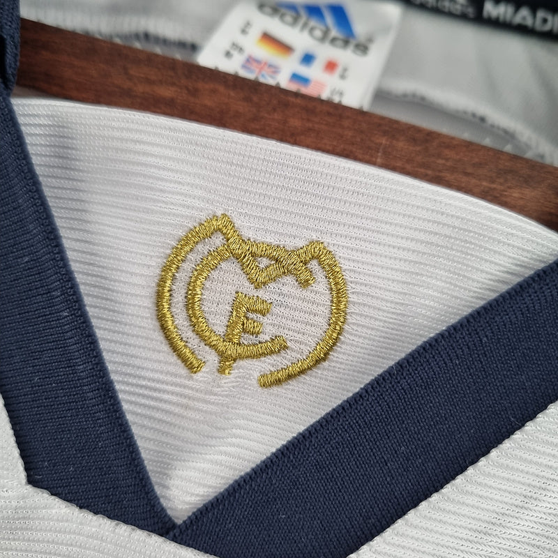 Camisa Real Madrid Home 2000 - Versão Retro