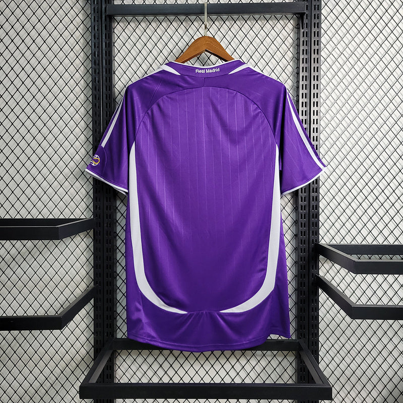 Camisa Real Madrid III 2006 Roxo - Versão Retro