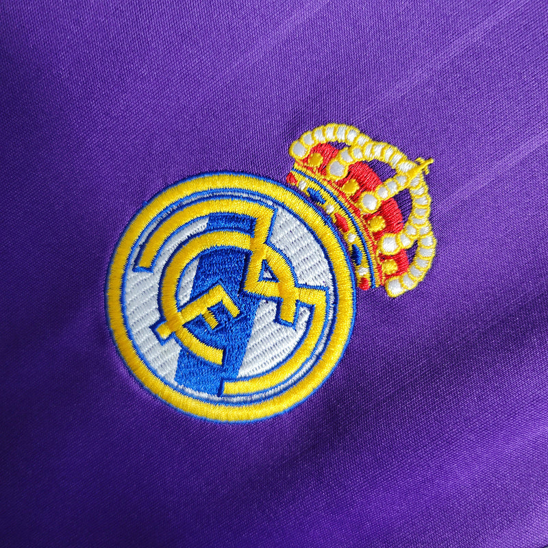 Camisa Real Madrid III 2006 Roxo - Versão Retro