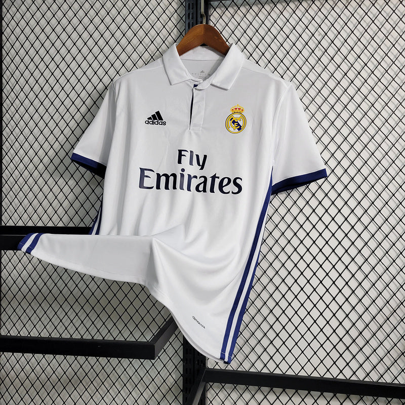 Camisa Real Madrid Home 2016/2017 - Versão Retro