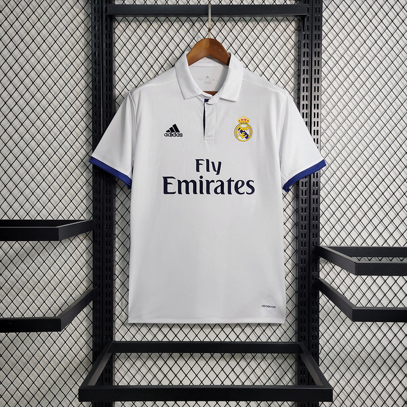 Camisa Real Madrid Home 2016/2017 - Versão Retro