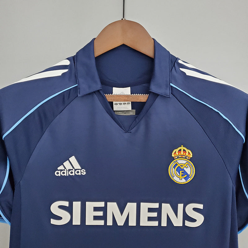 Camisa Real Madrid Away 2005/2006 - Versão Retro