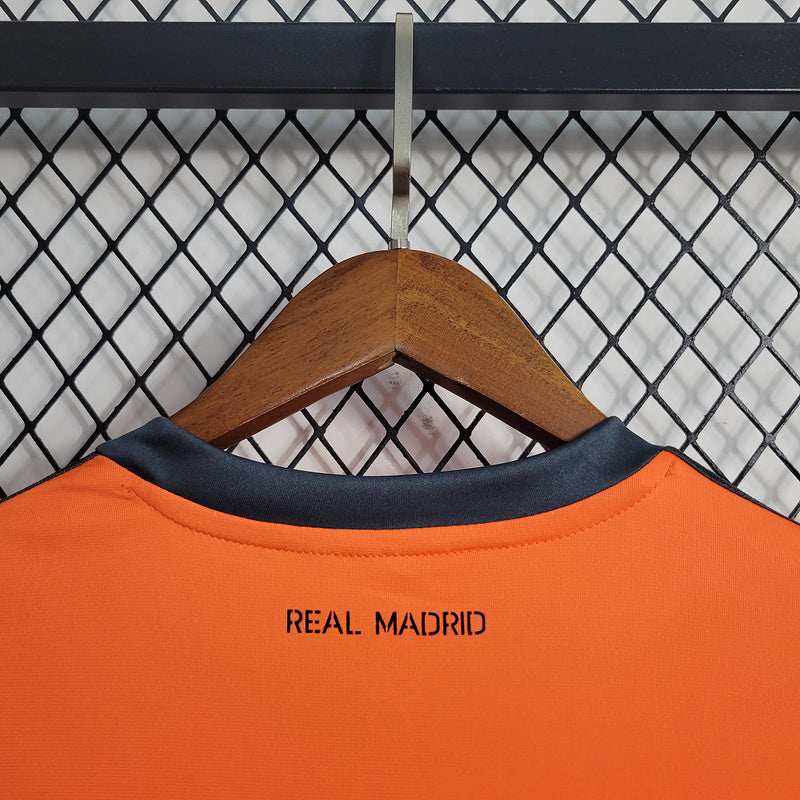 Camisa Real Madrid III Laranja 2013/2014 - Versão Retro