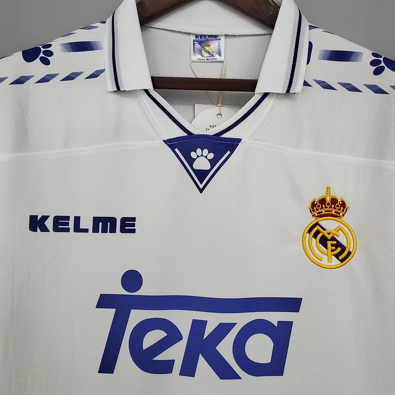 Camisa Real Madrid Home 96/97 - Versão Retro