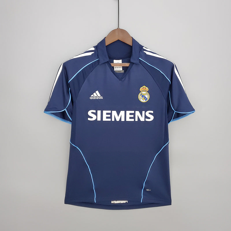 Camisa Real Madrid Away 2005/2006 - Versão Retro