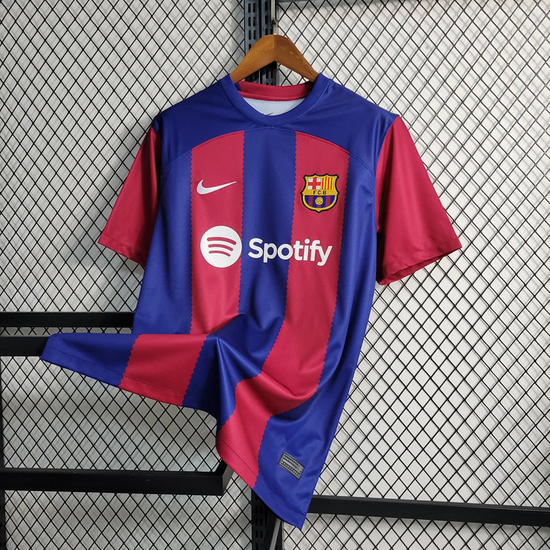 Camisa Barcelona Home 23/24 - Torcedor Masculina