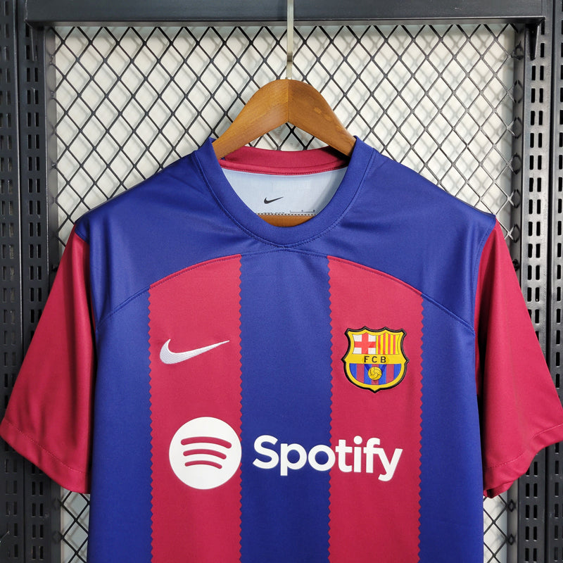 Camisa Barcelona Home 23/24 - Torcedor Masculina