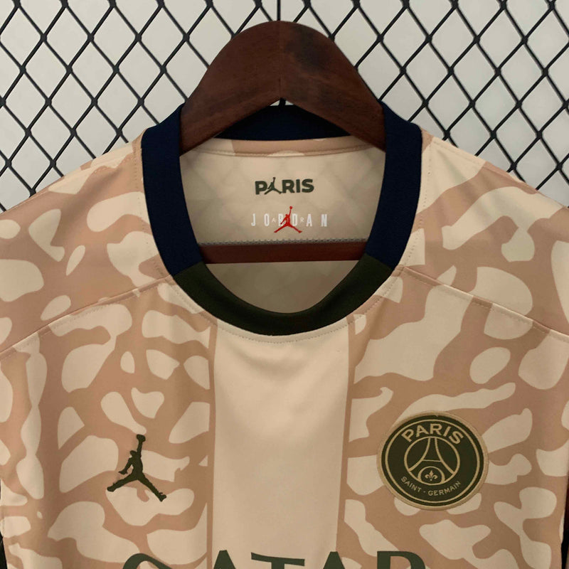 Camisa PSG Third Bege 23/24 - Versão Torcedor