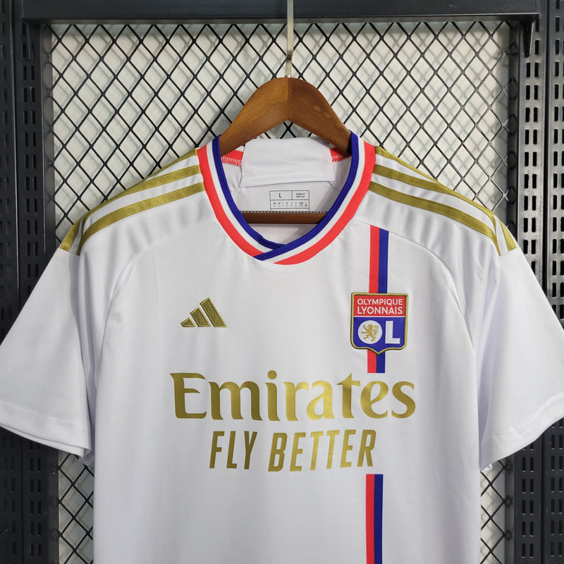 Camisa Lyon Home 23/24 - Torcedor Masculina