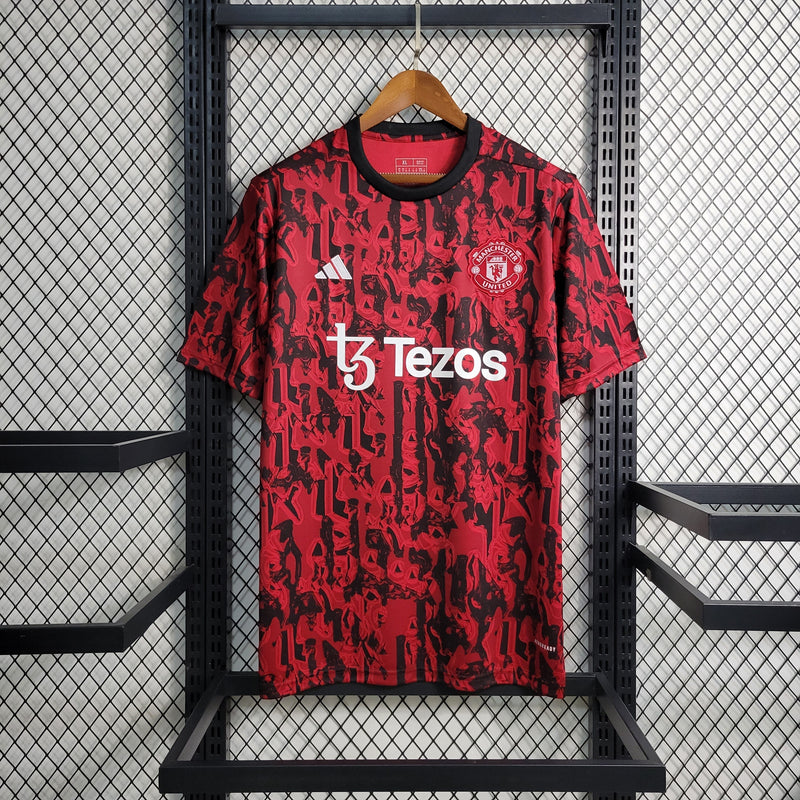 Camisa Manchester United Treino 23/24 - Torcedor Masculina