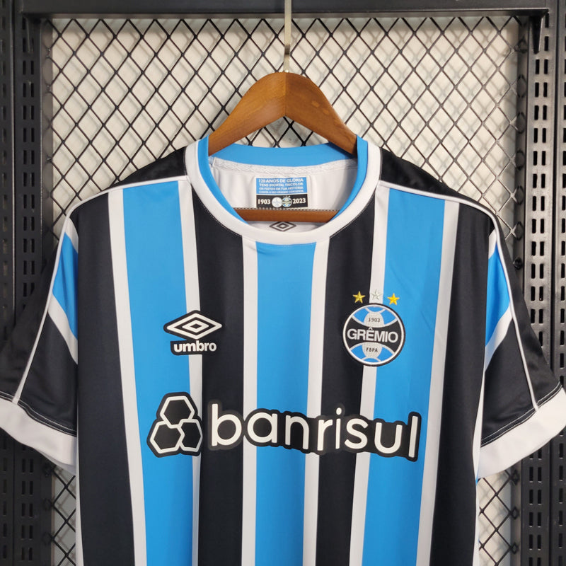 Camisa Grêmio Home 23/24 - Torcedor Masculina