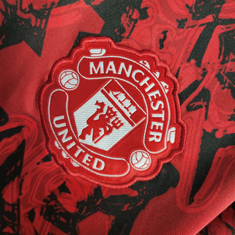 Camisa Manchester United Treino 23/24 - Torcedor Masculina