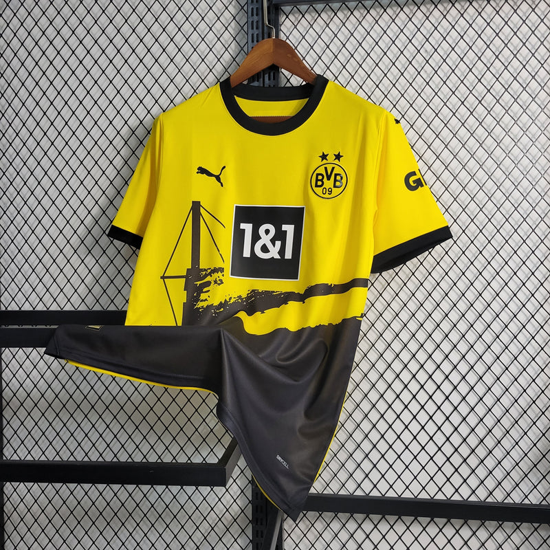 Camisa Borussia Dortmund Home 23/24 - Torcedor Masculina