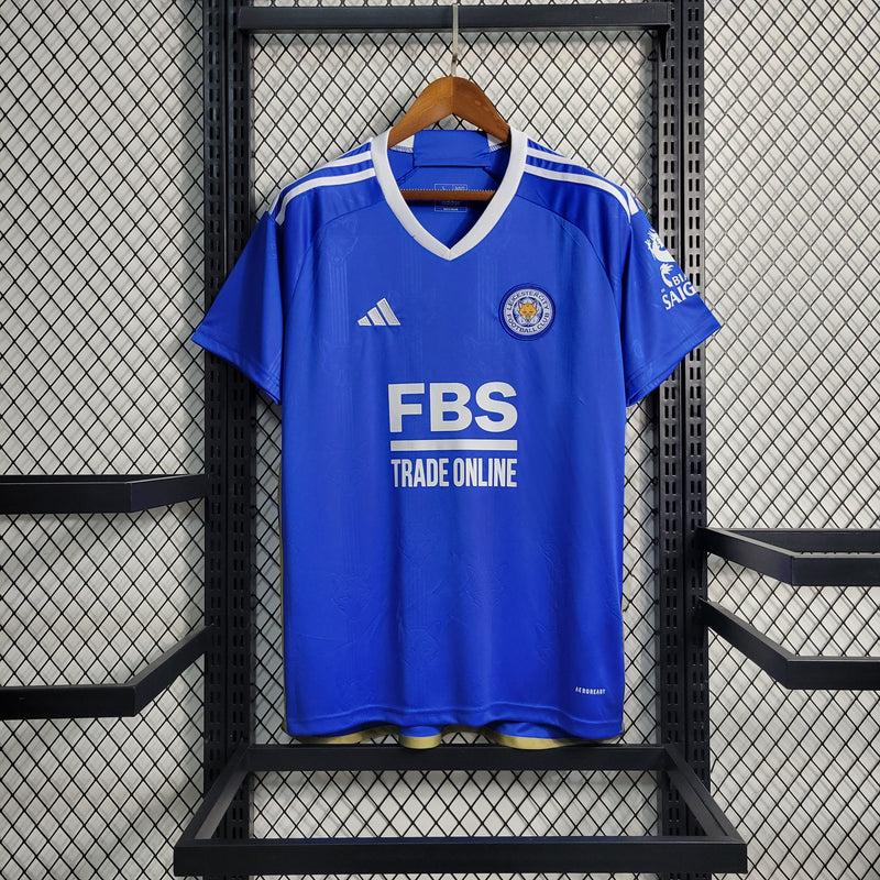 Camisa Leicester Home 23/24 - Torcedor Masculina