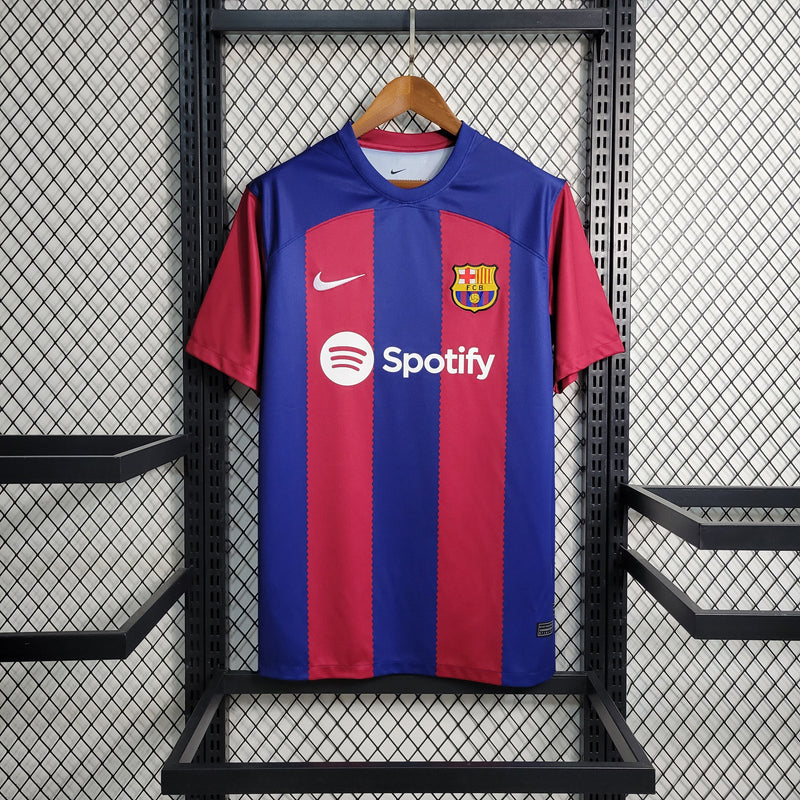 Camisa Barcelona Home 23/24 - Torcedor Masculina