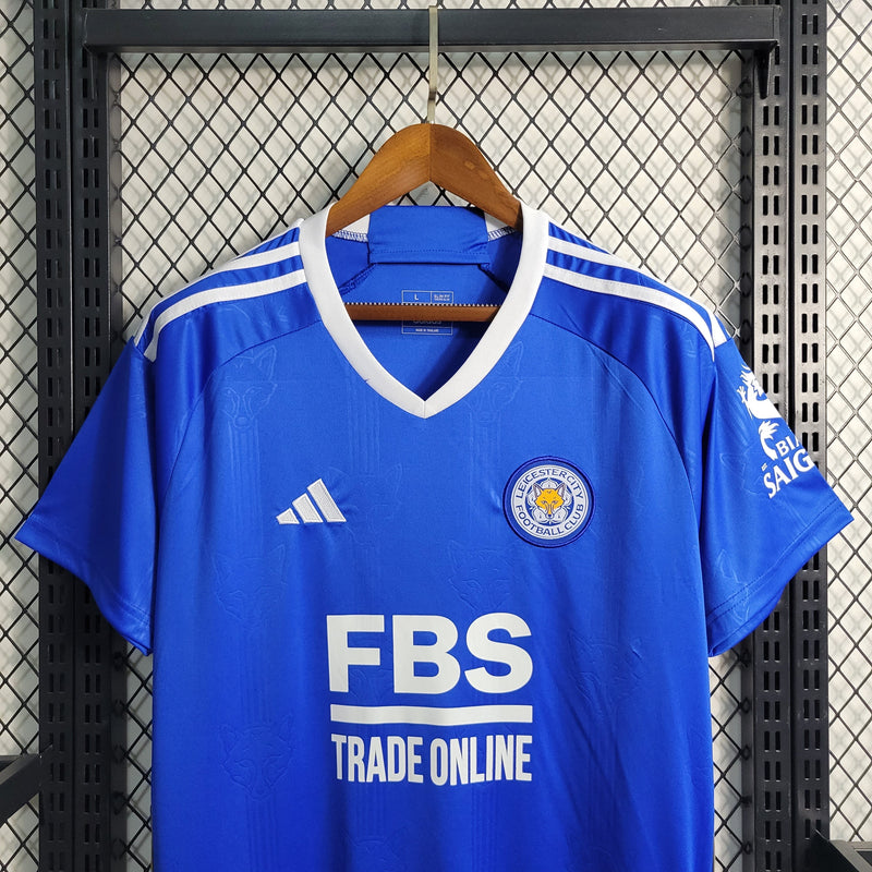 Camisa Leicester Home 23/24 - Torcedor Masculina